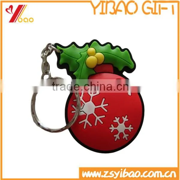 Wholesale Promotional Silicone Key Chain, Customized PVC keychain