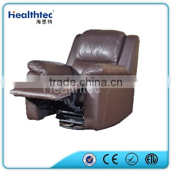 New design cheap professional luxury european style PU Leather recliner Sofa