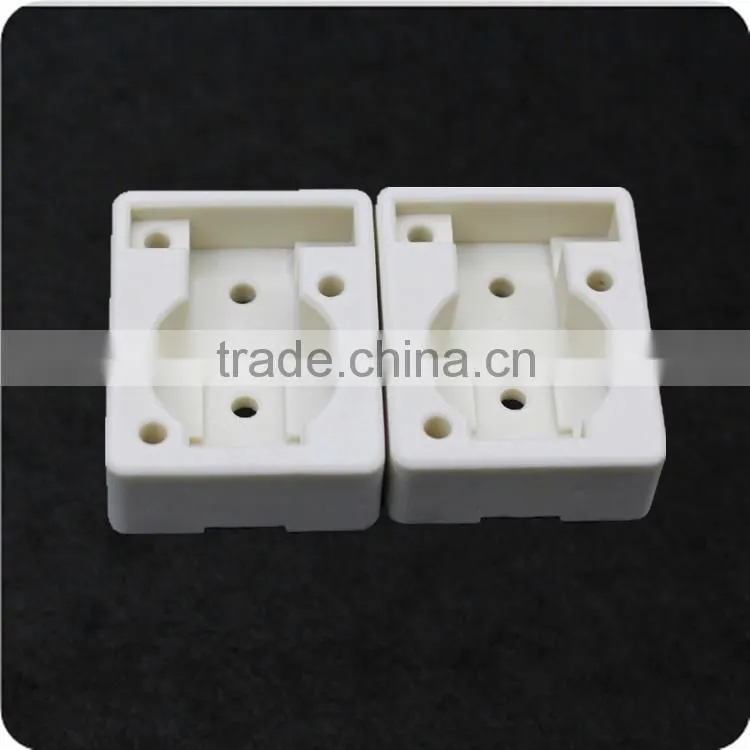 high heat resistance supper beige color insulating electrical steatite ceramic plug