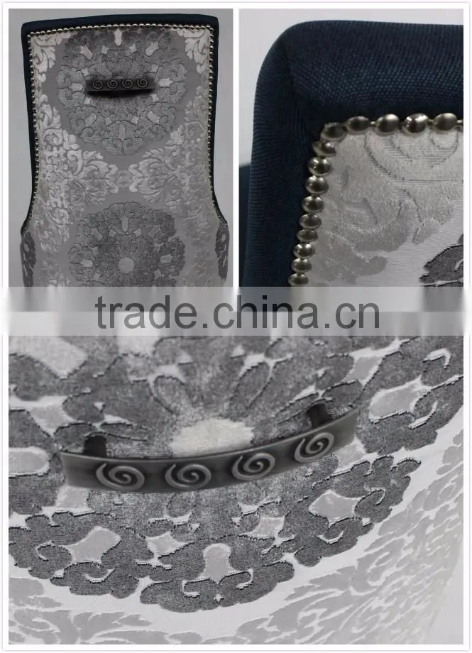 Best price wood imiated upholstery fabric dining room chair