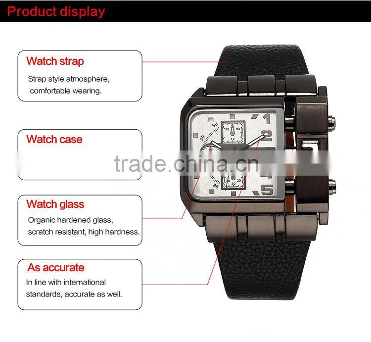 Oulm designer watch, big quartz watch, wrist watches in guangzhou