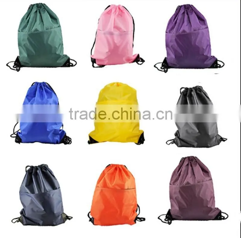 Logo customize bag non drawstring bag for promotion