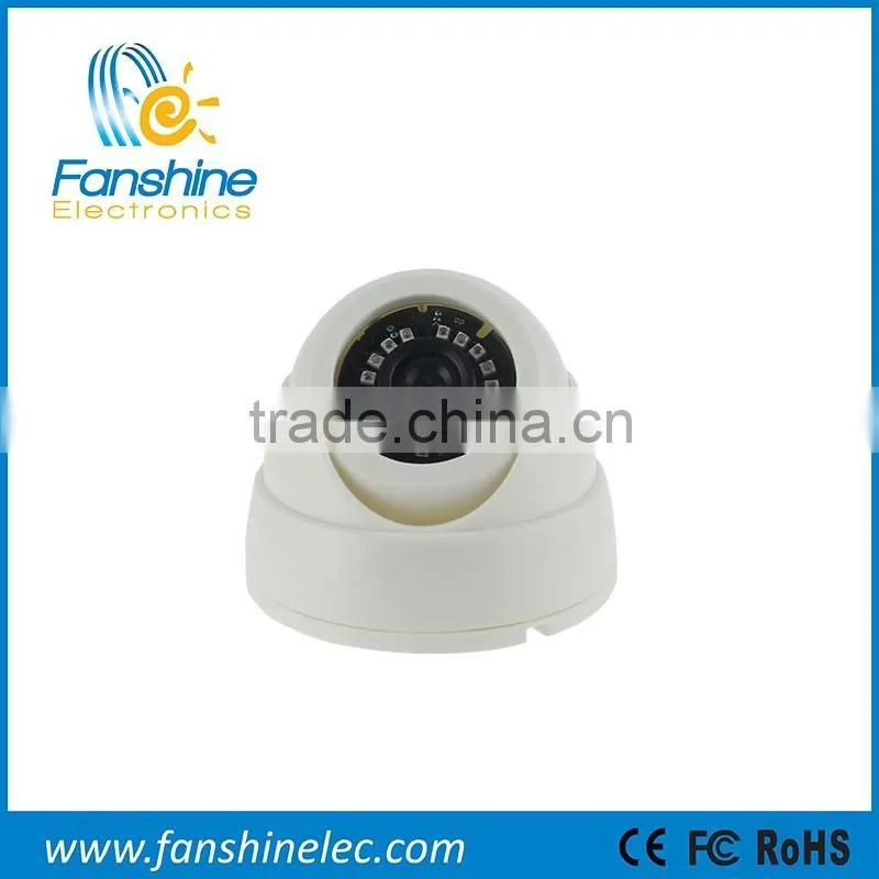 Fanshine Indoor HD IR CMOS Sensor External POE Dome IP Camera