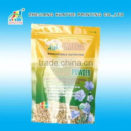 Customized New High Quality PP Zipper Standup Pouch