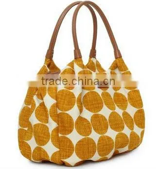 2013 new designer dots cotton bag,bags handbags fashion