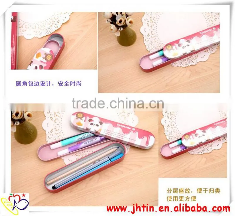 tin box with sliding lid, metal tin pencil box, metal boxes with hinged lids