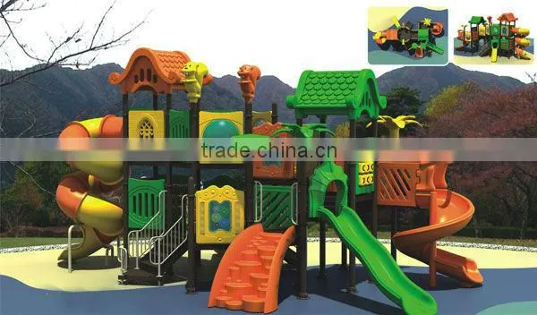 sports amusement equipment plastic playground slide