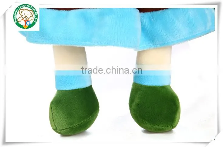 2016 new promotions girl doll plush toy doll new year birthday gift