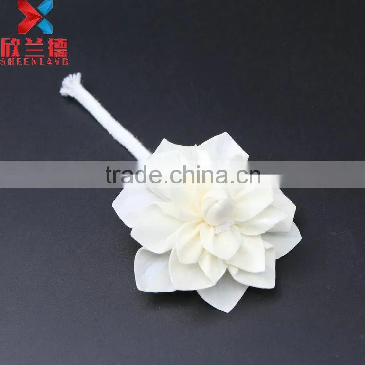 Home decor flower diffuser white sola flowers wholesale