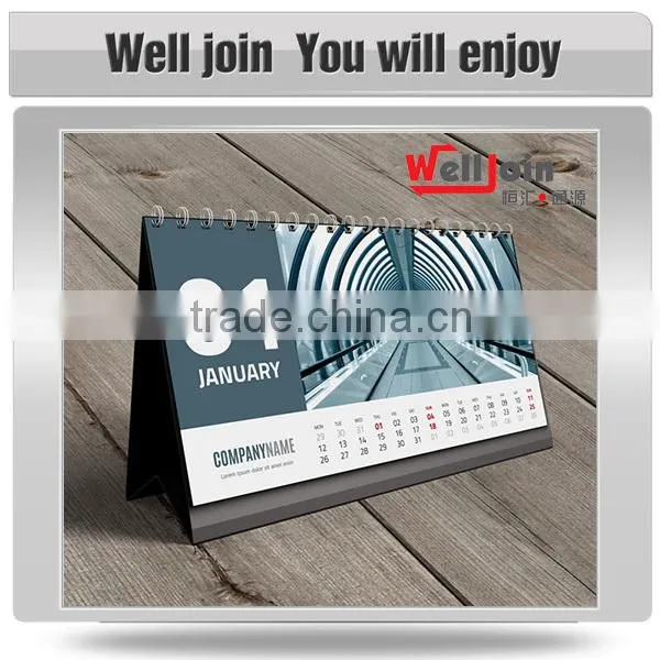 Hot selling desk printing calendar