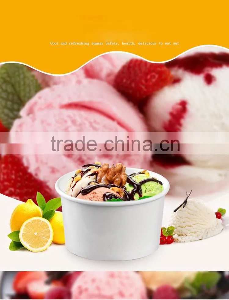 Disposable Ice Cream Paper Cup 6oz ice cream paper cup