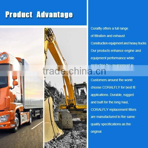 water filter used on excavator WF2054
