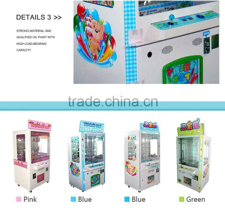 Amazing! adults and kids love best hot sale plush toy crane machine