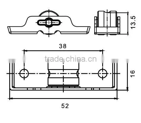 Pulley wheel,Sliding Window Wheel