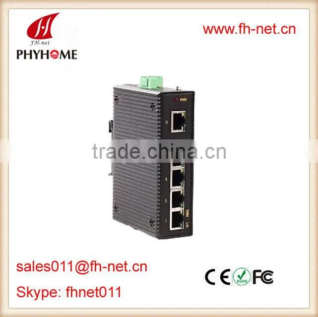 5 Ports Industrial Switch Din-Rail Unmanageable