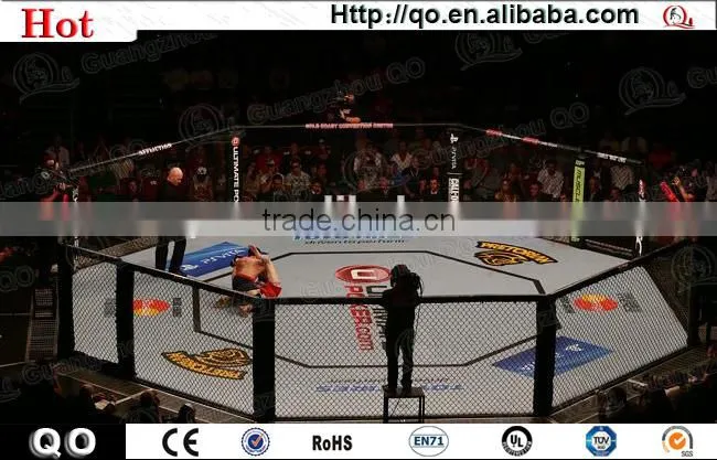 Standard quality international competition octagonal mma cage for sale