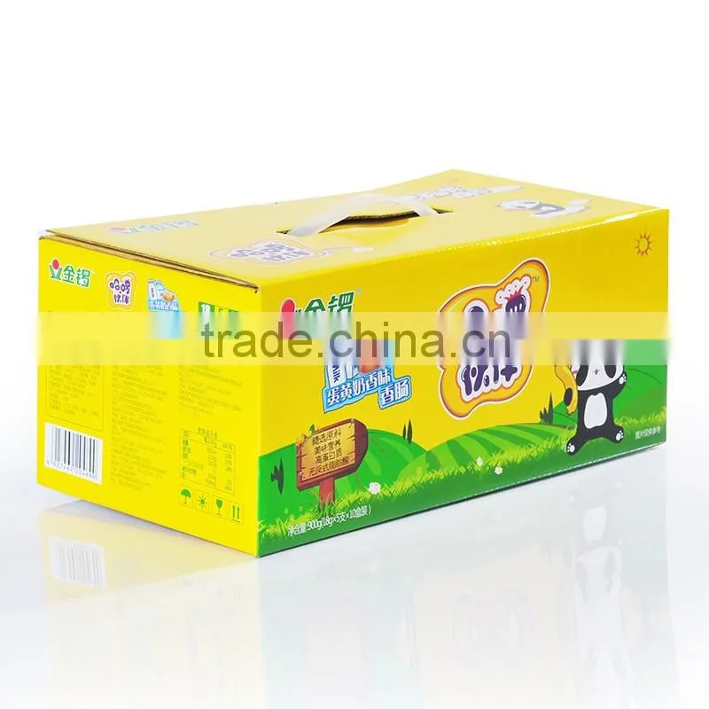colorful custom made carton shipping boxes