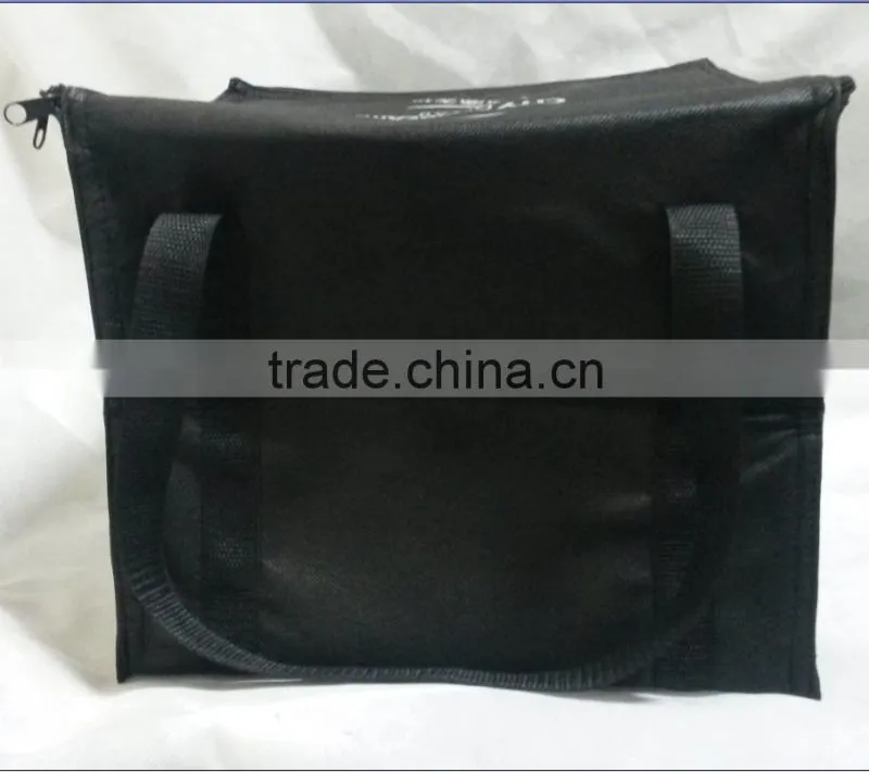 420 diamond weave polyester 14 Can insulated cooler bag