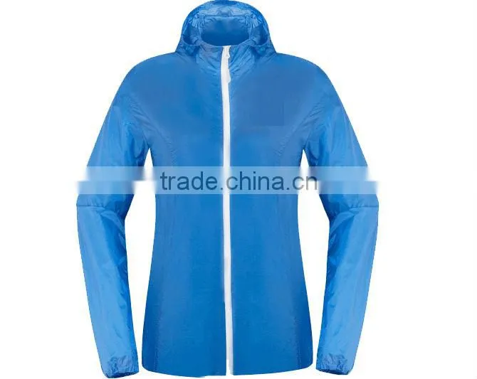 lightweight waterproof women hoodie jacket