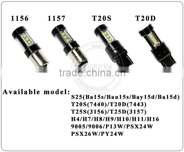 China auto parts H3 led turning light 12v skd led bulb parts