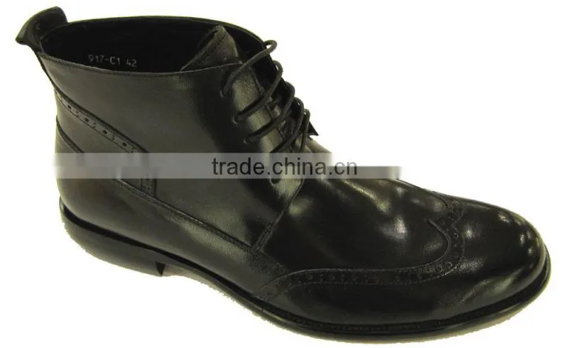 Manliness Genuine Leather Motorcycle Boot