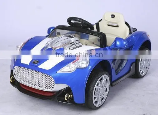 electric sports car, 6V or 12V Style Ride On Car With Remote & MP3 Blue
