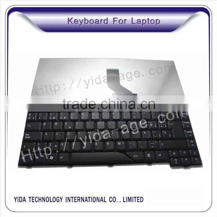 Replace Spanish layout Laptop Keyboard For Acer As 4520 black color