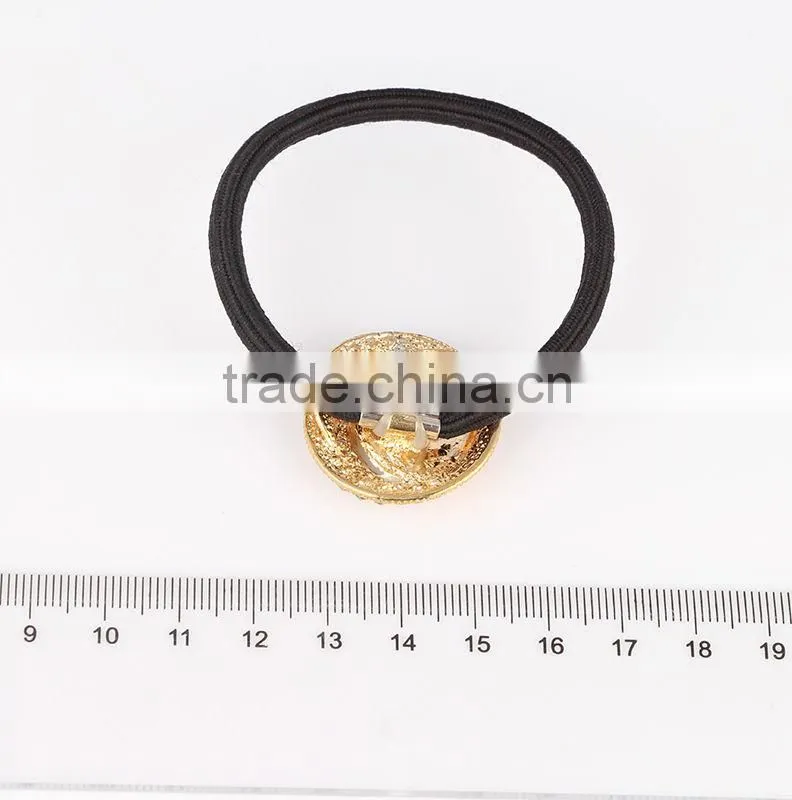 Rhinestone crystal hair scrunchie ,Elastic Ponytail Holder Wholesale MY-014