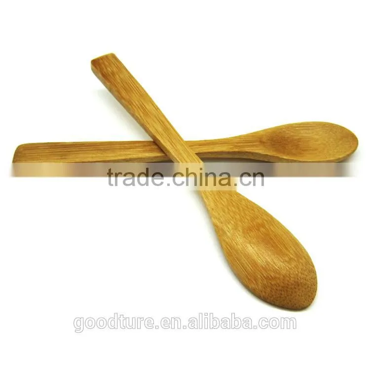 Flatware Well Polished Soup Coffee Spoon Tableware Bamboo Spoon