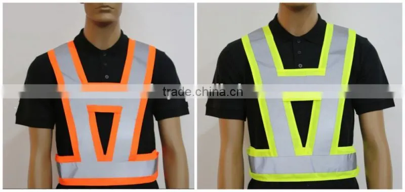 polyester high visible reflective vest safety products for cars