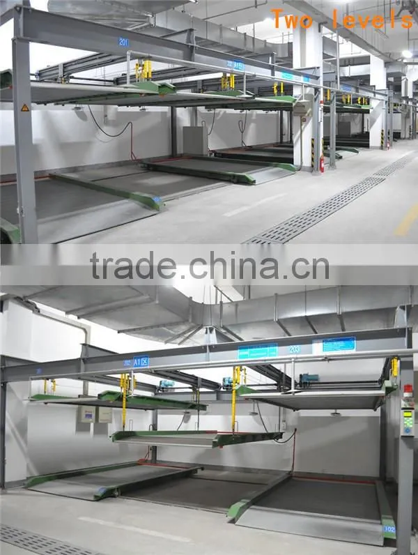 Galvanized Multi Layer Duplex Parking Car Stacker/Puzzle Parking Equipment/Hydraulic Car Park Lift