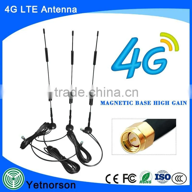 alibaba 600-2700mhz 4g lte strong magnetic base antenna with cb base antenna