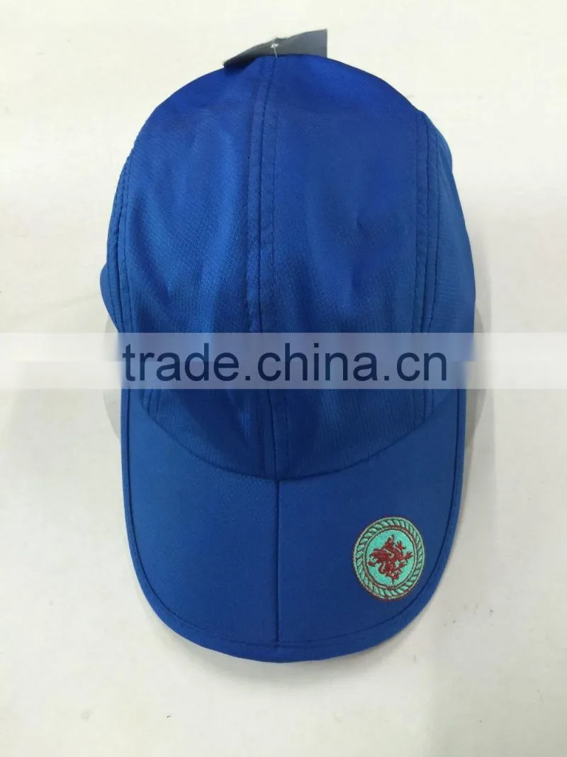 Custom design multi-panel or 6 panels foldable sun hats and fold brim cap
