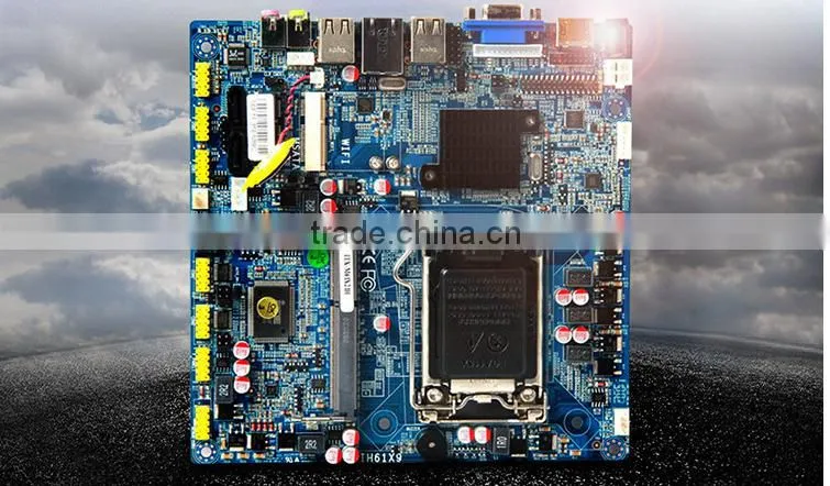 Quad core motherboard with integrated J1900 processor CPU, i5 mini itx desktop pc