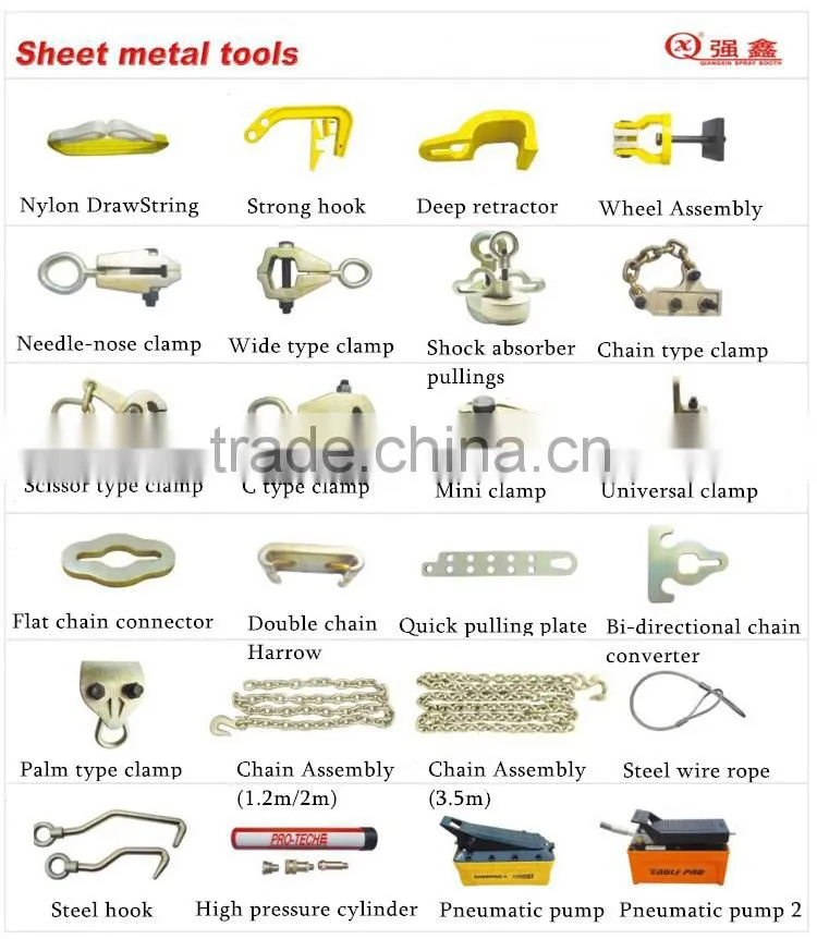 China Supply Qiangxin Auto Car Body Repair Bench Car Frame Machine