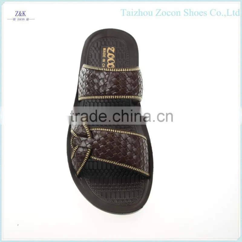 Factory supply good price nice woven beach slipper