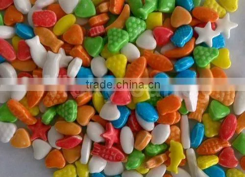 star & flower shape press candy