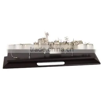 3D engraved Zinc alloy sailboat model for meeting room decoration, metal crafts shipping corporation souvenir