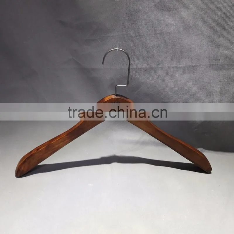 Coats Clothing Type and Wooden Material clothing hanger