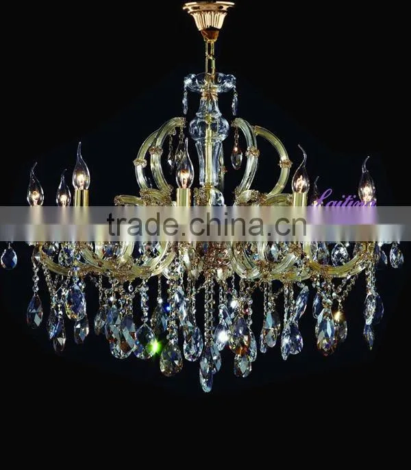 Traditional Simple Crystal Chandelier & Pendant Light