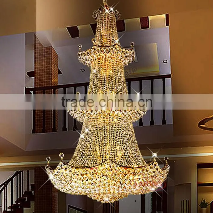 Elegant modern crystal big chandelier