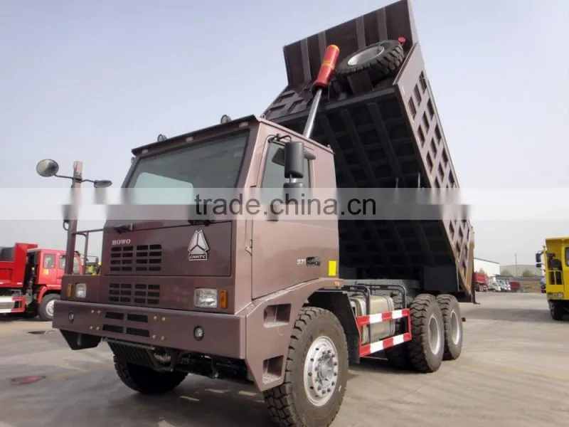 6*4 ZZ5707S3640AJ HOWO 70 ton mining dumper