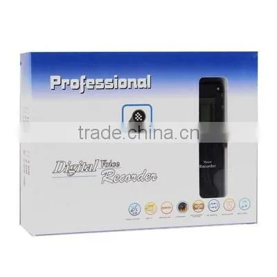 Support Telephone recording FM Radio A-B Repeat function 4GB Digital Voice Recorder MP3 Player