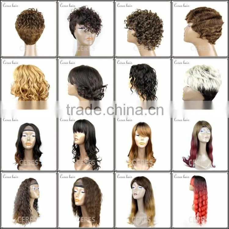 cheap wholesale price High Temperature Fiber synthetic wig futra fiber short kinky curl afro curl Wig