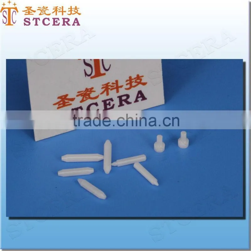 STCERA Technical ZrO2 ceramic rolling pin, heater ceramic pin holder