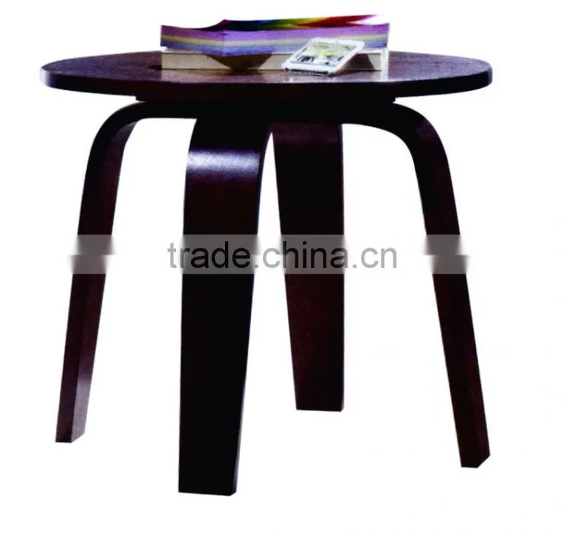 Solid wood corner table