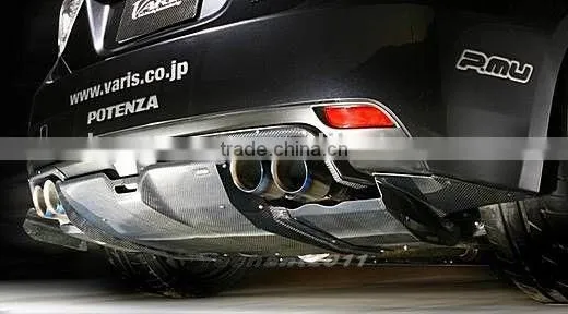 For 2008-2010 Impreza GRB STI Varis Style carbon Fiber Rear Diffuser