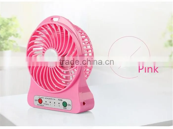 Promotional items handheld pocket toy fan, electrical table fan