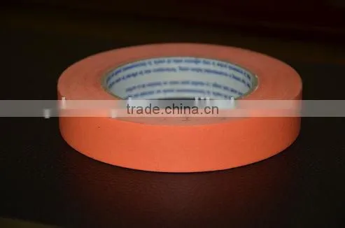 Home decoration and printing masking sigle side rubber adhesive colour masking tape