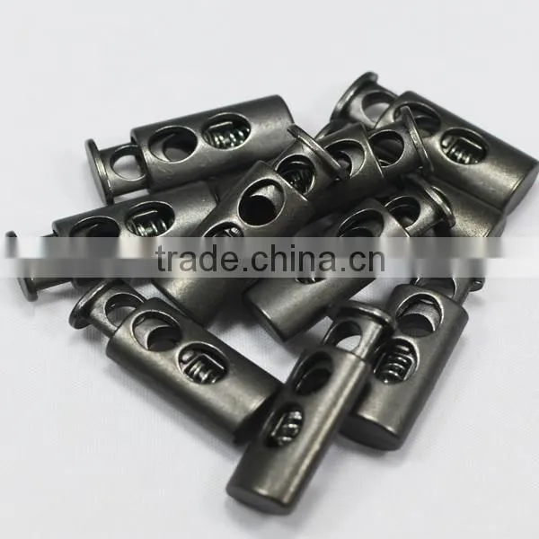 custom metal cord stopper for girls clothes